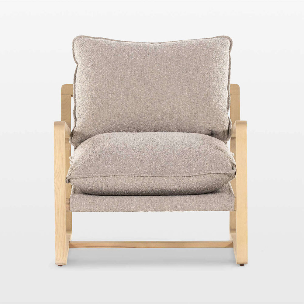 Polly Sand Brown Accent Chair - Görsel 2